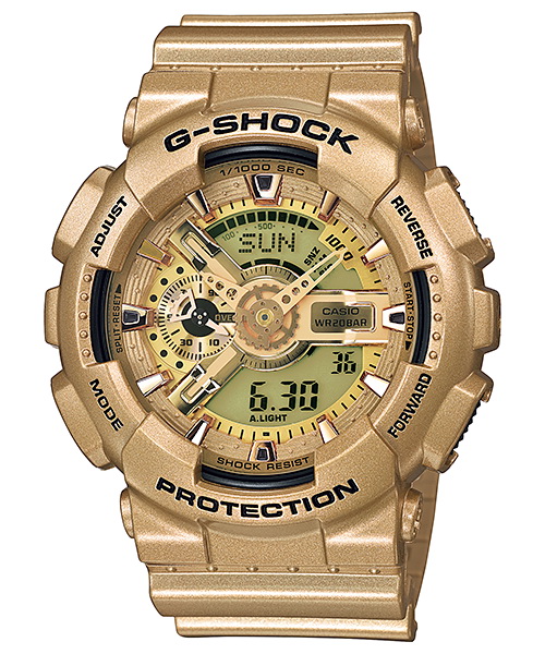 นาฬิกา CASIO G-SHOCK (คาสิโอ จี ช็อค)  (ประกัน CMG ศูนย์เซ็นทรัล1ปี) รุ่น GA-110GD-9A