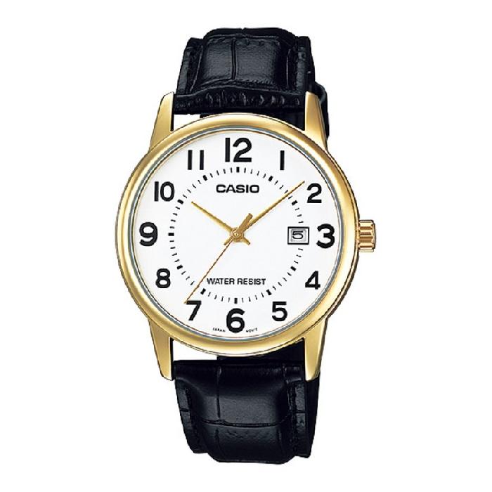 Casio Standard นาฬิกาข้อมือ สายหนัง รุ่น MTP-V002GL-7B 