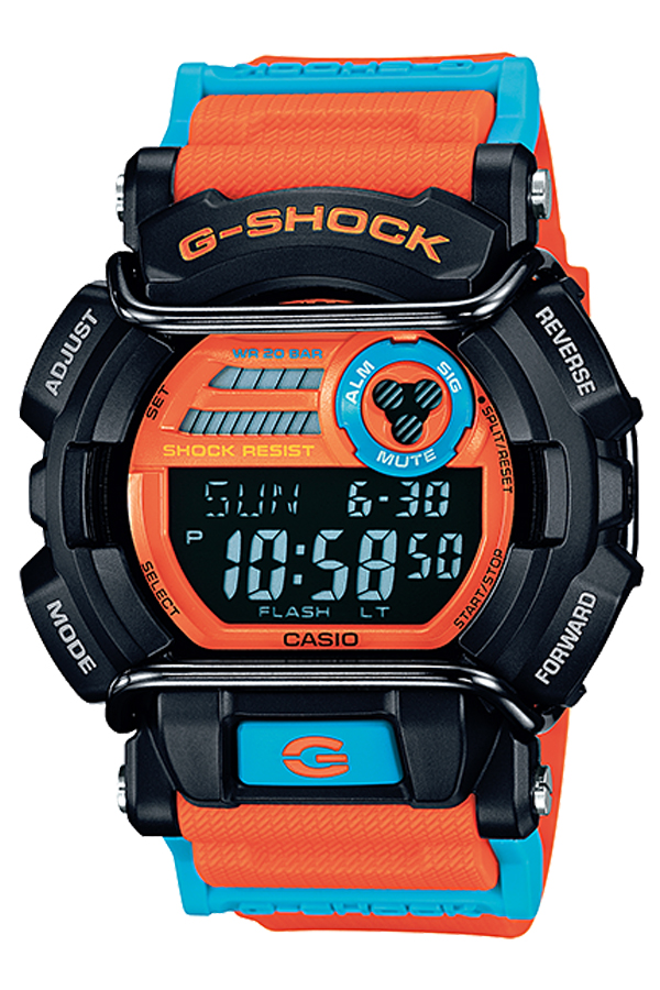 Casio G-shock นาฬิกาข้อมือชาย สายยางเรซิ้น รุ่น GD-400DN-4DR 
