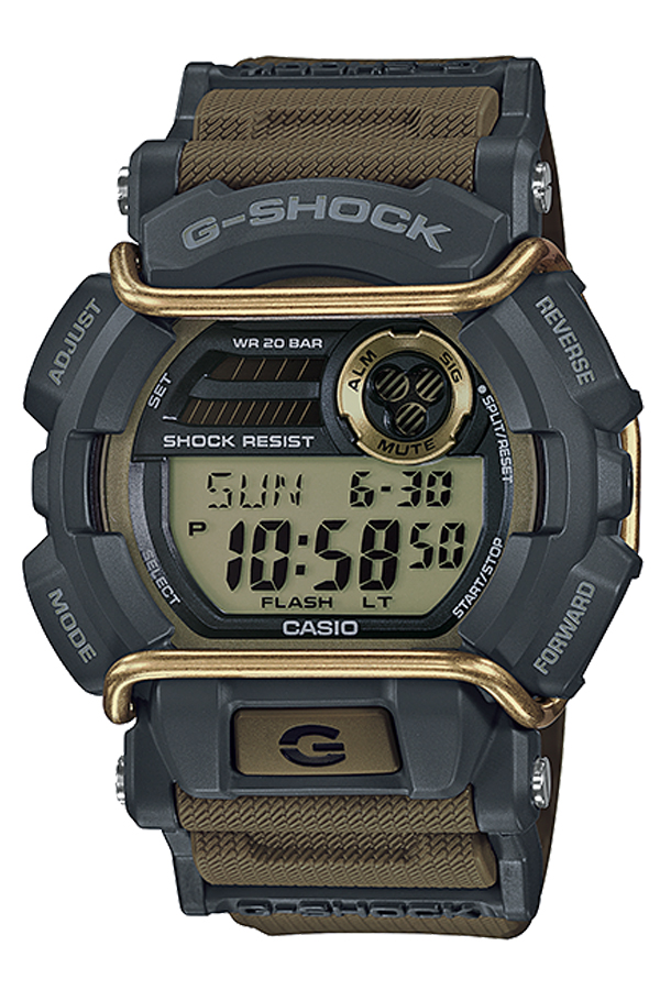 Casio G-shock นาฬิกาข้อมือชาย สายยางเรซิ้น รุ่น GD-400-9DR 