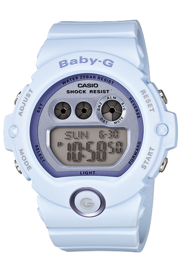Casio BABY-G นาฬิกาผู้หญิง สายเรซิ่น รุ่น BG-6902-2DR (สีฟ้า)