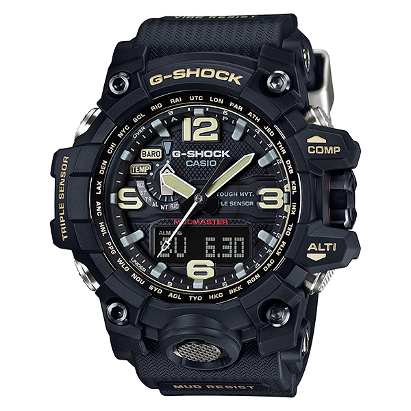 CASIO G-SHOCK MUDMASTER  (ประกันCMG) นาฬิกาข้อมือผู้ชาย  สายเรซิ่น รุ่น GWG-1000-1A 