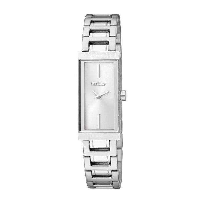 Citizen Ladies Watch นาฬิกาข้อมือ รุ่น EZ6330-51A - สีขาว