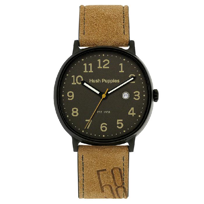 hush puppies watch นาฬิกาผู้ชาย สายหนัง รุ่น รุ่น HP.3819M.2508