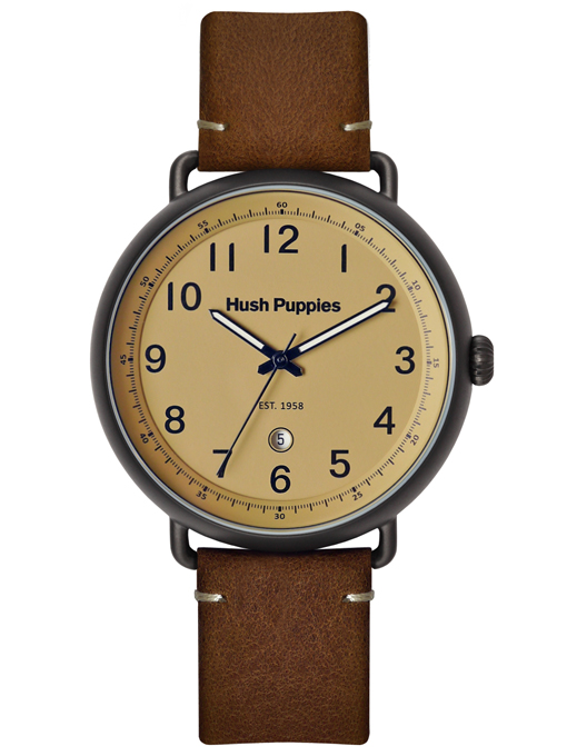 hush puppies watch นาฬิกาผู้ชาย สายหนัง รุ่น รุ่น HP.3845M.2519