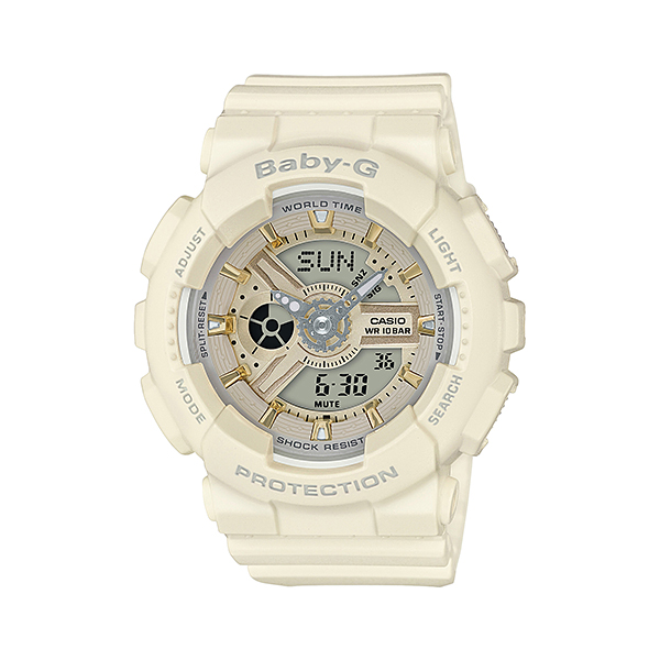 Casio Baby-G นาฬิกาข้อมือผู้หญิง สายเรซิ่น รุ่น LIMITED EDITION BA-110GA-7A2DR