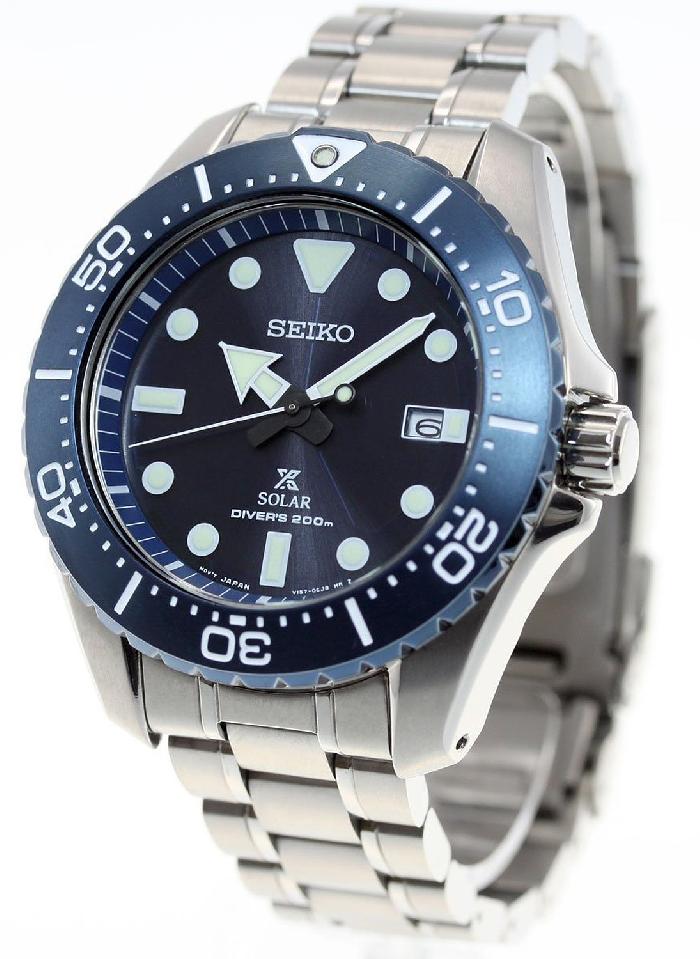 Seiko titanium sales diver solar