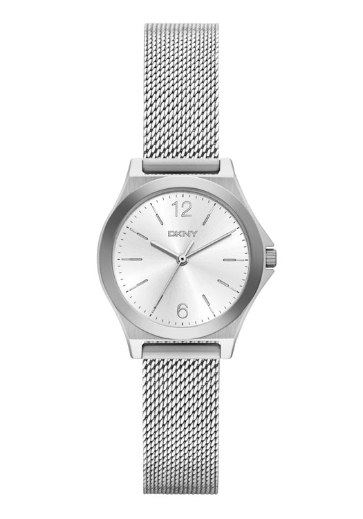 DKNY Stanhope Silver Dial Ladies Stainless Steel นาฬิกาข้อมือ รุ่น NY2488 - สินค้ารับประกันศูนย์ DKNY (ประเทศไทย) จำกัด 2 ปี