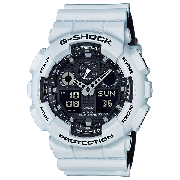 CASIO G-SHOCK นาฬิกาข้อมือผู้ชาย สายเรซิ่น รุ่น Limited Edition GA-100L-7A