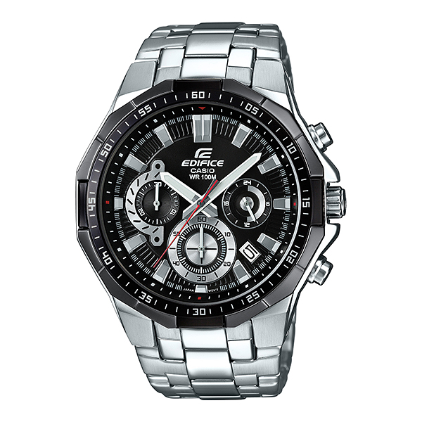 Casio Edifice นาฬิกาข้อมือสุภาพบุรุษ สายแสตนเลส รุ่น EFR-554D-1AVUDF 
