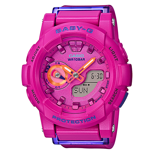Casio Baby-G นาฬิกาข้อมือผู้หญิง สายเรซิ่น รุ่น LIMITED EDITION BGA-185FS-4A