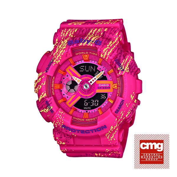 Casio Baby-G นาฬิกาข้อมือผู้หญิง สายเรซิ่น รุ่น LIMITED EDITION BA-110TX-4A