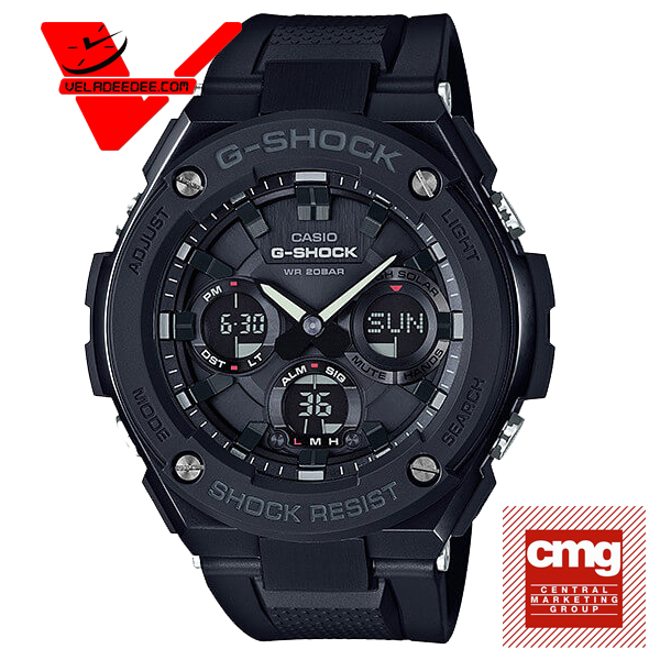 Casio G-shock G-STEEL นาฬิกาข้อมือชาย 2 ระบบ สายเรซิ่น รุ่น GST-S100G-1B