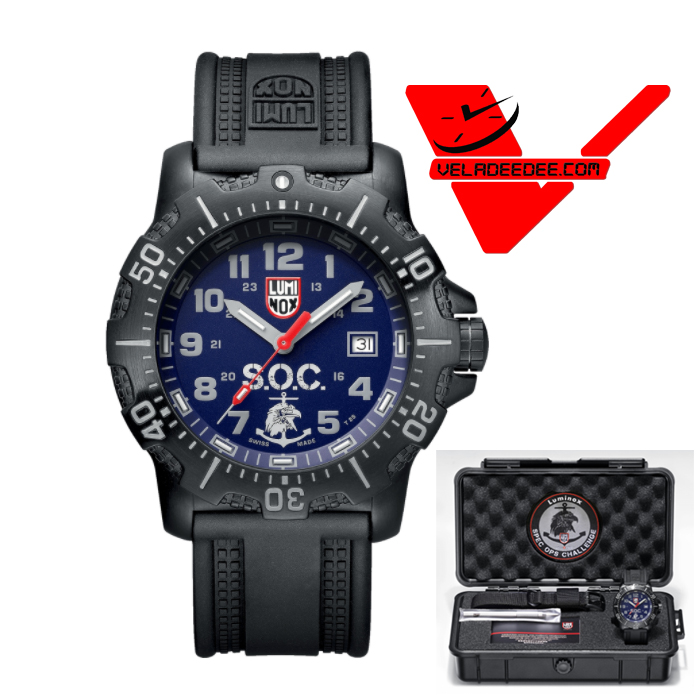 Luminox set box นาฬิกาข้อมือชาย เรือน Carbon กระจก Sapphire Glass รุ่น GGL.L4223.SOC.SET