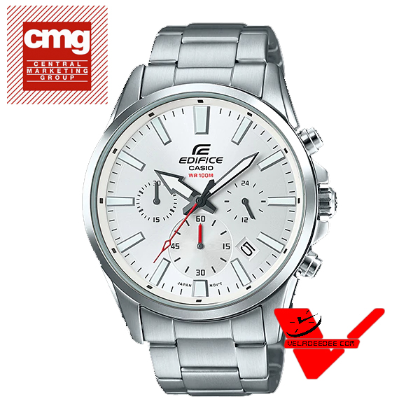 Casio Edifice นาฬิกาข้อมือผู้ชาย สายสแตนเลส (ประกัน CMG ศูนย์เซ็นทรัล1) รุ่น EFV-510D-7AV