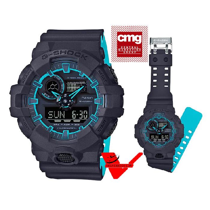 Casio G-shock (ประกันCMG) นาฬิกาข้อมือชาย 2 ระบบ นาฬิกาข้อมือ สายเรซิ่น รุ่น Limited Edition GA-700SE-1A2