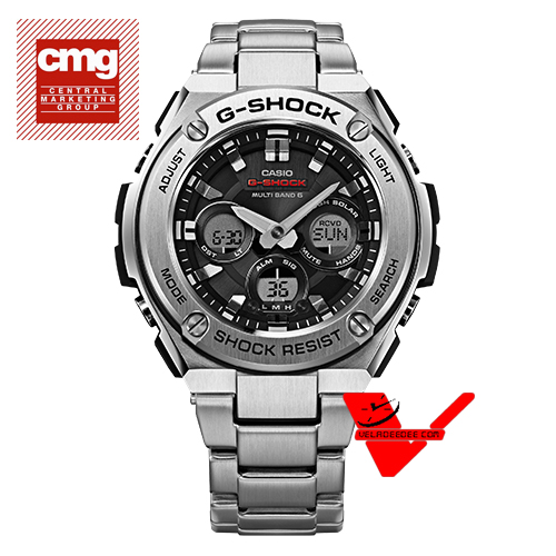 Casio G-shock (ประกันCMG) นาฬิกาข้อมือชาย 2 ระบบ สายเรซิ่น รุ่น GST-S310D-1A