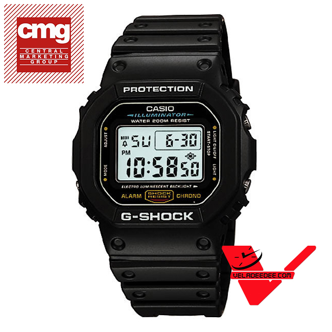 นาฬิกา CASIO G-SHOCK (คาสิโอ จี ช็อค) DW-5600E-1VS   (ประกัน CMG ศูนย์เซ็นทรัล1ปี) 