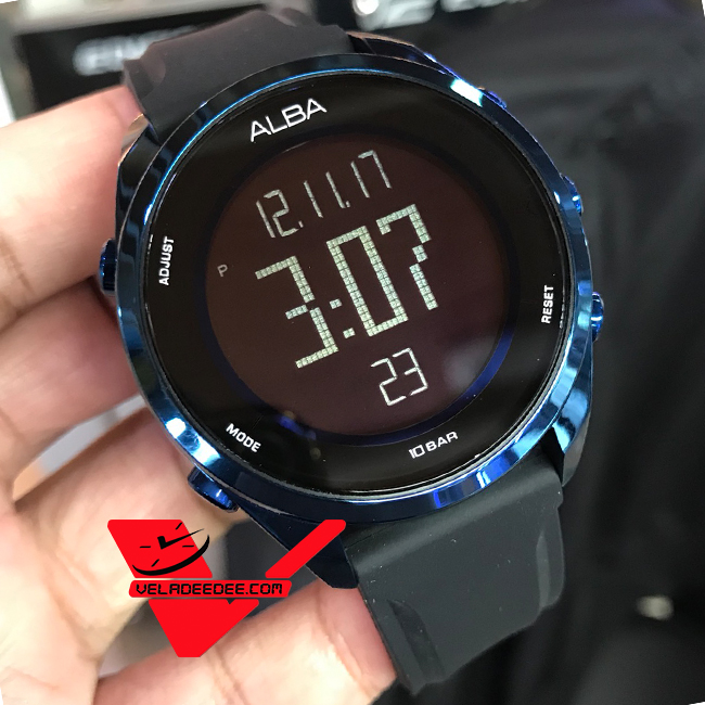 ALBA นาฬิกาผู้ชาย สายสแตนเลส รุ่น Smart Gents  สายยางสิลิโคน รุ่น A5A007X