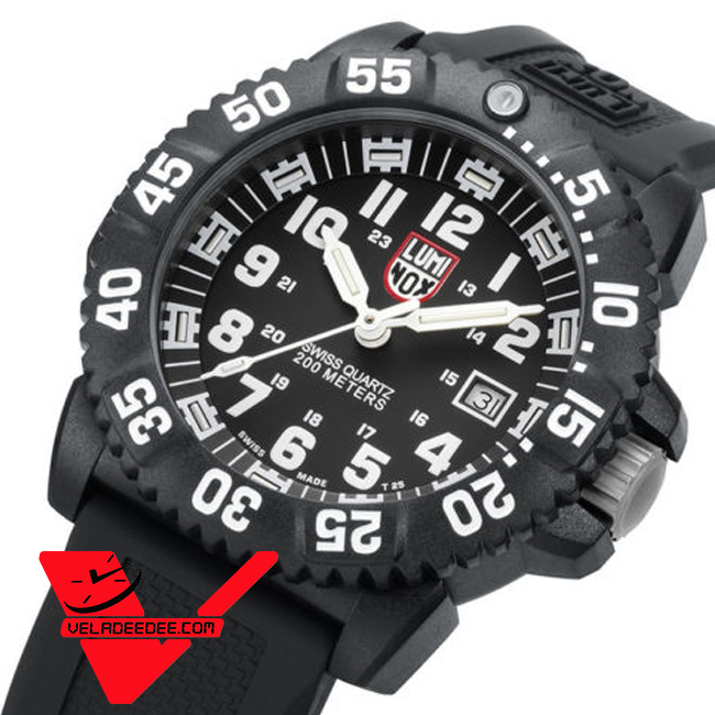 Luminox Men's Navy Seal นาฬิกาข้อมือชาย ตัวเรือนคาร์บอน สายยางเรซิ้น รุ่น GGL.L3051  