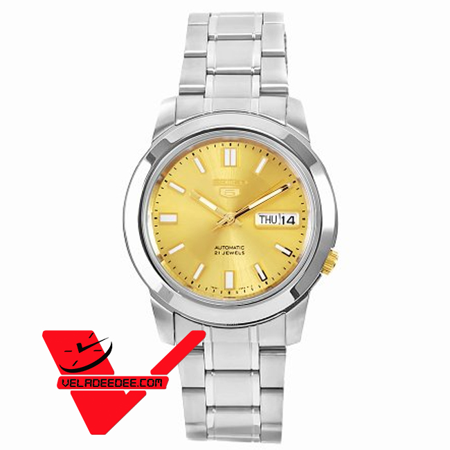 Seiko 5 Sport Automatic นาฬิกาข้อมือผู้ชาย สายสแตนเลส รุ่น SNKK13K1