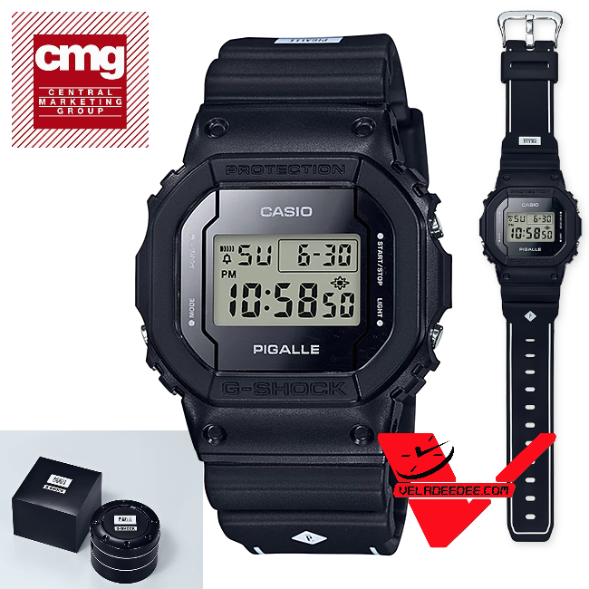 Casio G-shock PIGALLE (ประกันCMG) นาฬิกาข้อมือชาย รุ่น Limited Edition DW-5600PGB-1DR
