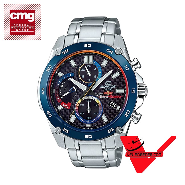 Casio Edifice  Scuderia Toro Rosso รุ่นที่ 4 (ประกัน CMG ศูนย์เซ็นทรัล1) นาฬิกาข้อมือผู้ชาย ลิมิเต็ดเอดิชัน รุ่น EFR-557TR-1A