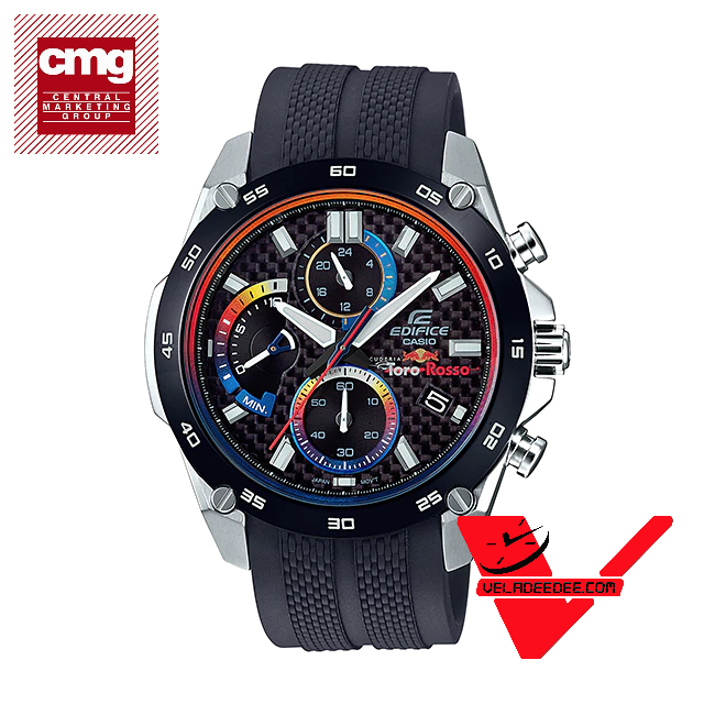 Casio Edifice  Scuderia Toro Rosso รุ่นที่ 4 (ประกัน CMG ศูนย์เซ็นทรัล1) นาฬิกาข้อมือผู้ชาย ลิมิเต็ดเอดิชัน รุ่น EFR-557TRP-1A