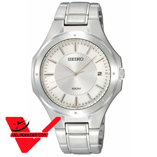 SEIKO Neo Classic นาฬิกาข้อมือผู้ชาย สายสแตนเลส รุ่น SGEF59P1 