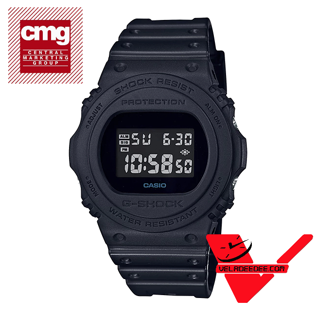 Casio G-shock (ประกันCMG) นาฬิกาข้อมือชาย นาฬิกาข้อมือชาย สายเรซิ่น รุ่น  DW-5750E-1B
