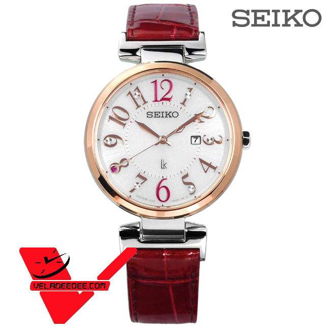 SEIKO LUKIA LIMITED EDITION MADE IN JAPAN เรือนสแตนเลสสตีล สายหนังแท้ (เพียง100เรือนในไทยเท่านั้น) รุ่น SUT336J1