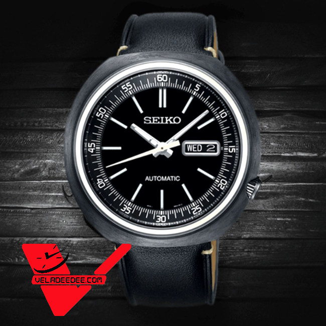 Seiko 5 Sport Automatic แนววินเทจ LIMITED EDITION นาฬิกาข้อมือผู้ชาย ประกันของบริษัท seiko ประเทศไทย รุ่น SRPC15K1