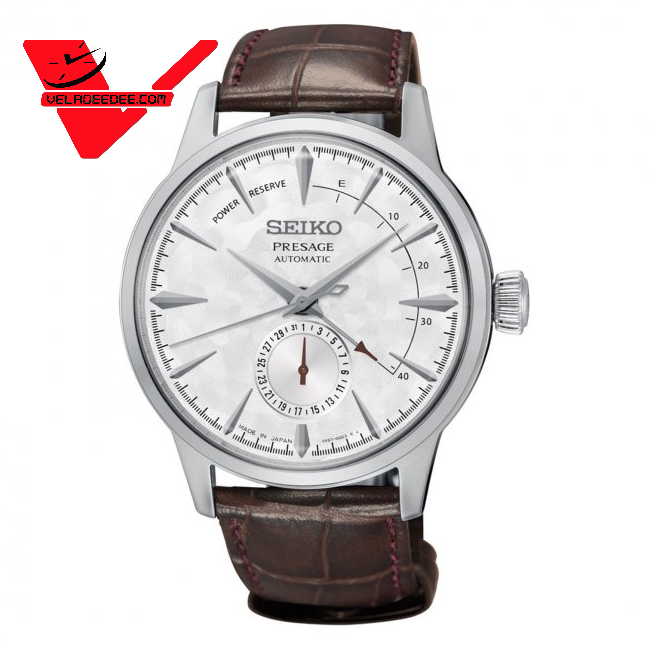 SEIKO PRESAGE COCKTAIL LIMITED EDITION MADE IN JAPAN เรือนสแตนเลสสตีล สายหนังแท้ รุ่น SSA363J1