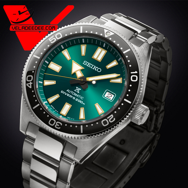 SEIKO First Diver's Prospex  Limited Edition นาฬิกาข้อมือผู้ชาย สแตนเลสแท้ รุ่น SPB081J1 (สีเขียว)