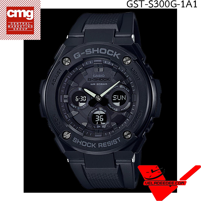 Casio G-shock (ประกันCMG) นาฬิกาข้อมือชาย รุ่น GST-S300G-1A1