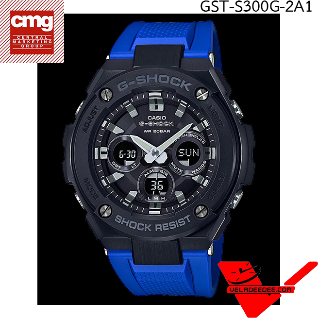  Casio G-shock (ประกันCMG) นาฬิกาข้อมือชาย รุ่น GST-S300G-2A1