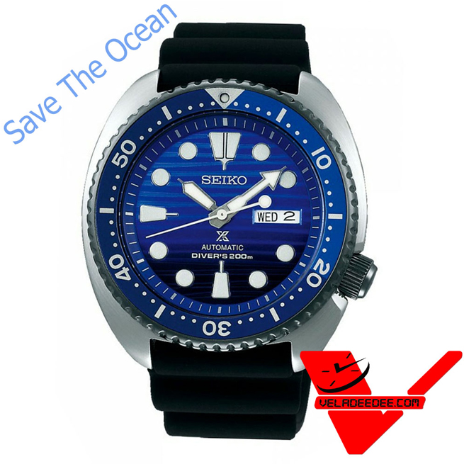 SEIKO Prospex Save The Ocean TURTLES Special Edition Automatic  รุ่น SRPC91K1