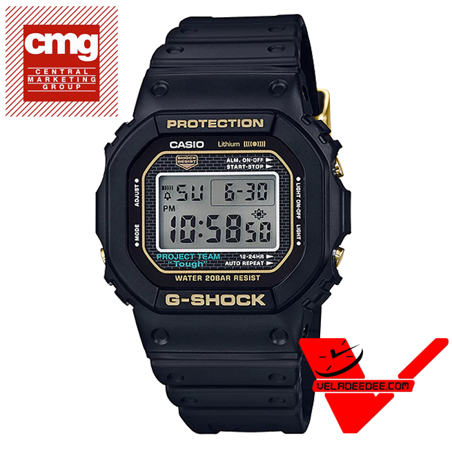  Casio G-shock (ประกันCMG) นาฬิกาข้อมือชาย รุ่น Limited Edition ฉลองครบรอบ 35 ปี DW-5035D-1B