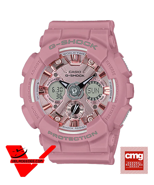  CASIO G-SHOCK MINI นาฬิกาข้อมือ สายเรซิ่น (ประกัน CMG) รุ่น GMA-S120DP-4A