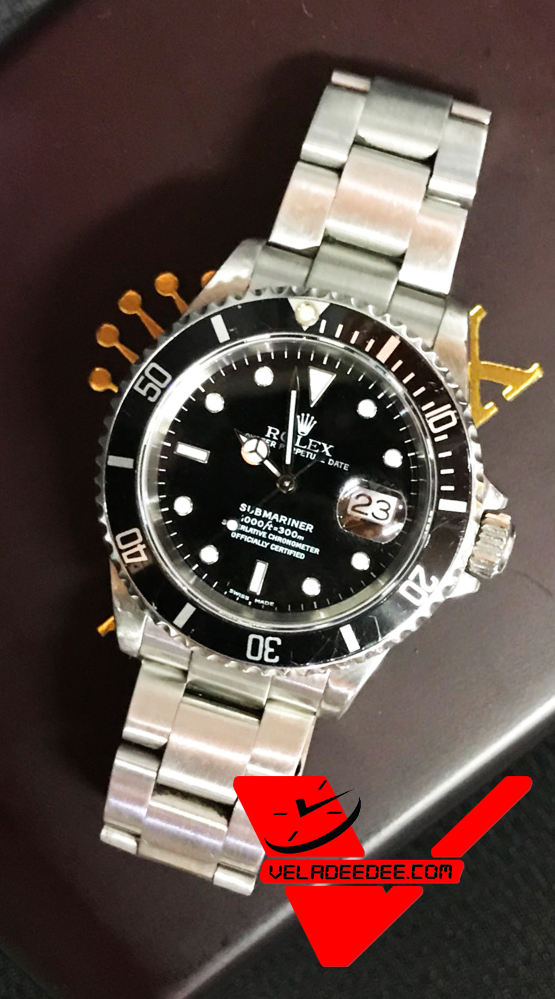 ROLAX submariner Date ขอบฟิล์ม มือสอง เป็นรุ่นที่Hotที่สุดใน Line Sport ของ ROLEX รุ่นนี้ Must Have