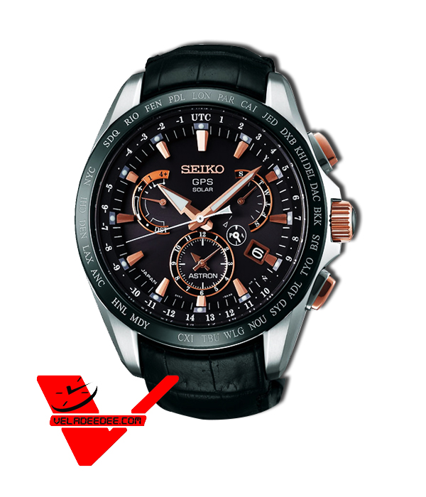 Seiko Astron GPS นาฬิกาข้อมือผู้ชาย Seiko Astron  GPS Solar Dual Time รุ่น SSE061J1