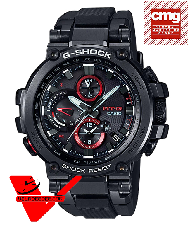 Casio G-Shock นาฬิกาข้อมือผู้ชาย สายเรซิน รุ่น MTG-B1000B-1ADR