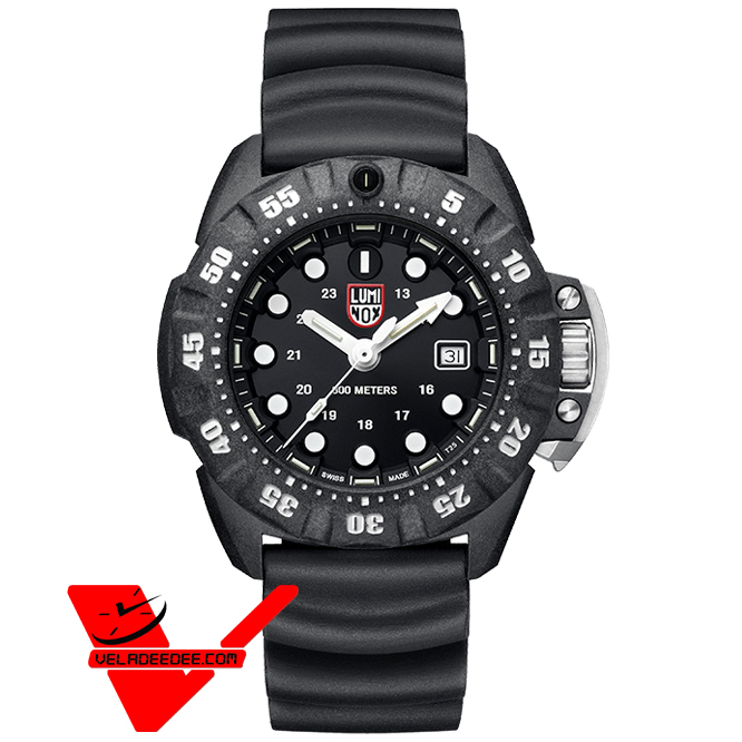 LUMINOX SCOTT CASSELL DEEP DIVE 1550 SERIES  ศูนย์ไทยศรีทองพาณิชย์ 2 ปี นาฬิกาข้อมือชาย  เรือน Carbon รุ่น XS.1551