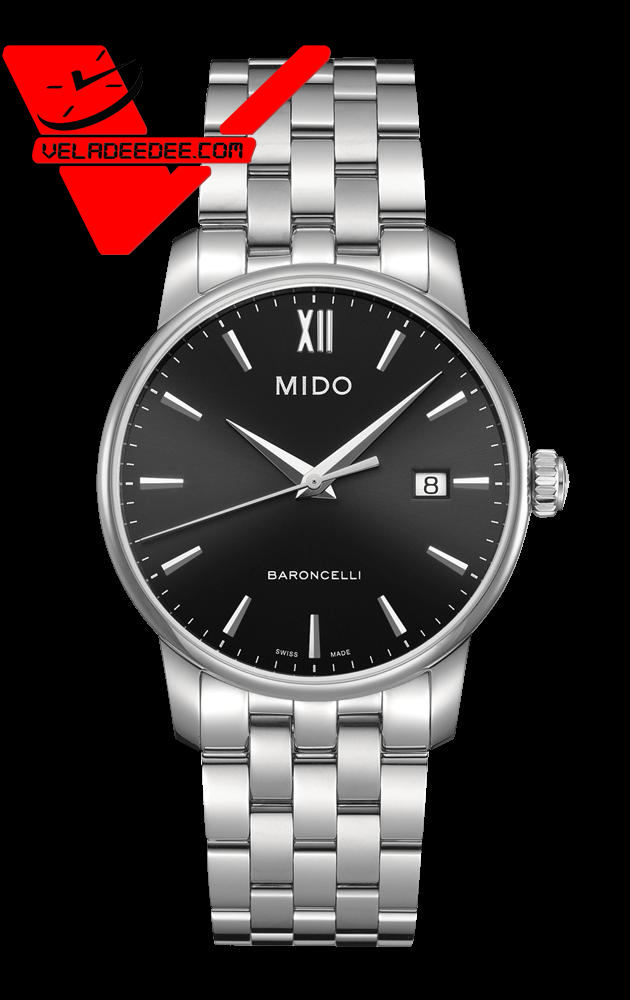 Mido Baroncelli Quartz ประกันศูนย์ไทยศรีทองพาณิชย์ 2 ปี รุ่น M013.410.11.051.00 