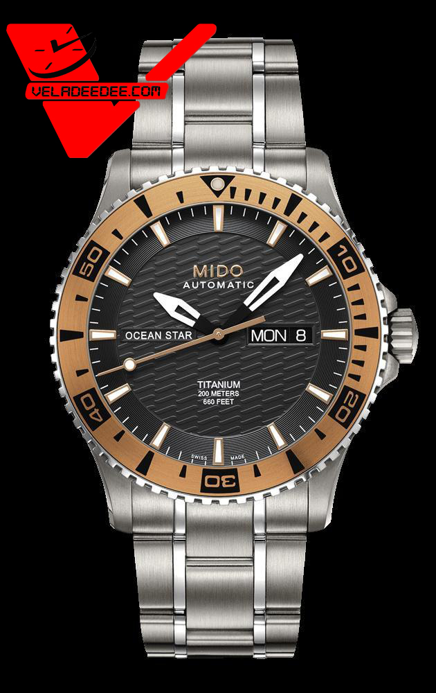 Mido Ocean Star Captain Titanium IV ประกันศูนย์ไทยศรีทองพาณิชย์ 2 ปี รุ่น M011.430.54.061.02 