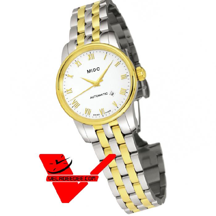 MIDO Baroncelli Ladies ประกันศูนย์ไทยศรีทองพาณิชย์ 2 ปี Automatic Watch รุ่น M7600.9.26.1