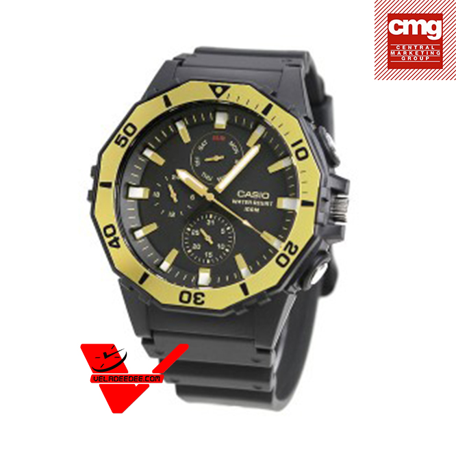 Casio Standard นาฬิกาข้อมือผู้ชาย สายเรซิ่น รุ่น MRW-400H-9AVDF (ประกัน CMG ศูนย์เซ็นทรัล 1 ปี)