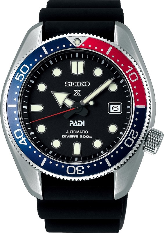 Seiko Padi PROSPEX Baby Marine Master Scuba Diver MADE IN JAPAN นาฬิกาข้อมือ กระจก Sapphire Crystal รุ่น SPB087J