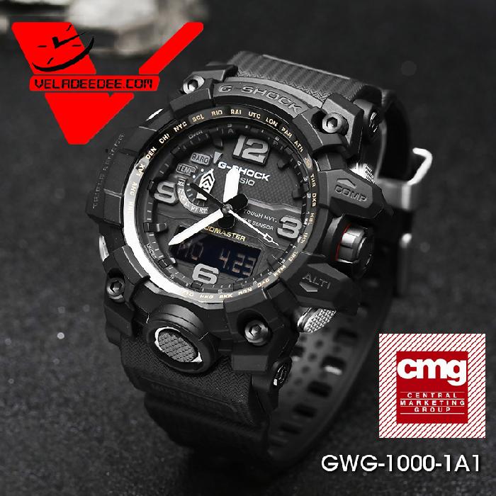 CASIO G-SHOCK MUDMASTER  (ประกันCMG) นาฬิกาข้อมือผู้ชาย  สายเรซิ่น รุ่น GWG-1000-1A1