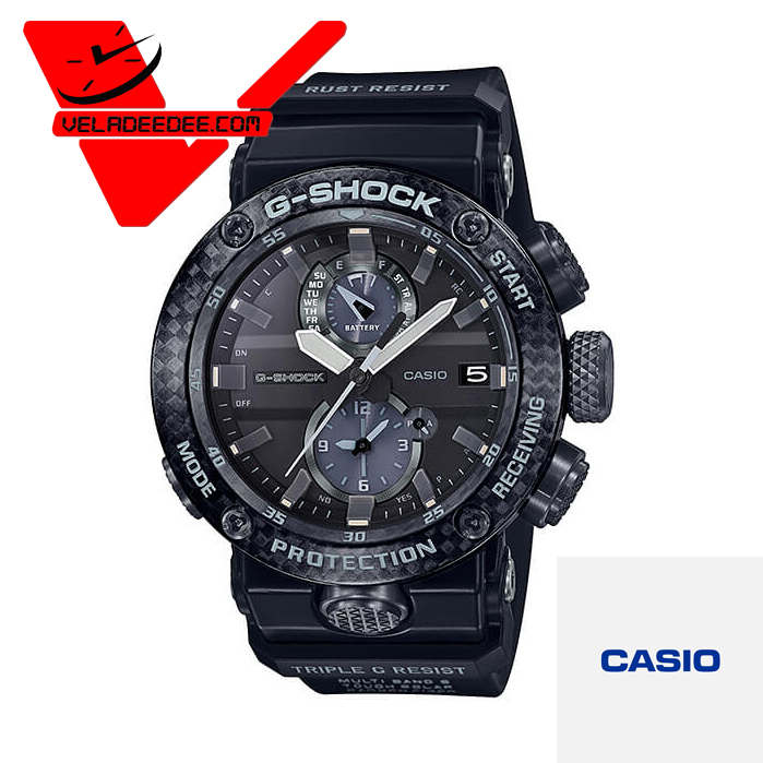 veladeedee.com CASIO G-SHOCK GRAVITYMASTER Bluetooth GWR-B1000-1A นาฬิกาข้อมือชาย สายเรซิ่น (ประกัน CMG ศูนย์เซ็นทรัล 1 ปี) รุ่น GWR-B1000-1ADR